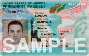 Green Card sample